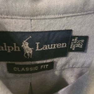 Long sleeve polo dress short size 16.5 34/35